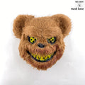 Novelty LED Bloody Furry Bunny Rabbit Bear Mask Realistic Scary Horror Killer Adult Masquerade Cosplay Costume Accessory
