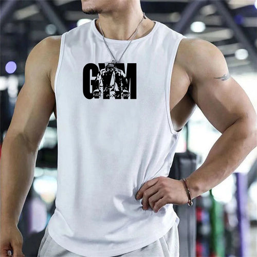 2026 new Men Tank Tops Sleeveless Shirt Polyester Mesh Material Quick Dry Breathable Men Workout Fitness Basketball Top Tee